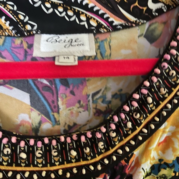 Dress - beaded/Floral multi color - Picture 5 of 10